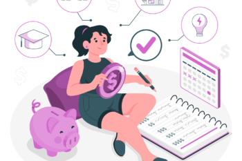 Financial Planning Concept Illustration