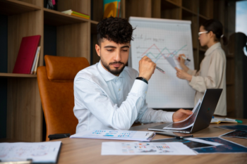 A startup professional involved in accounting