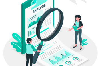 Analysis concept illustration