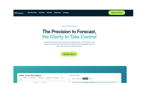 Home page of GTreasury