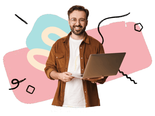 Illustration of a laptop
