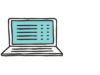 Laptop turquoise